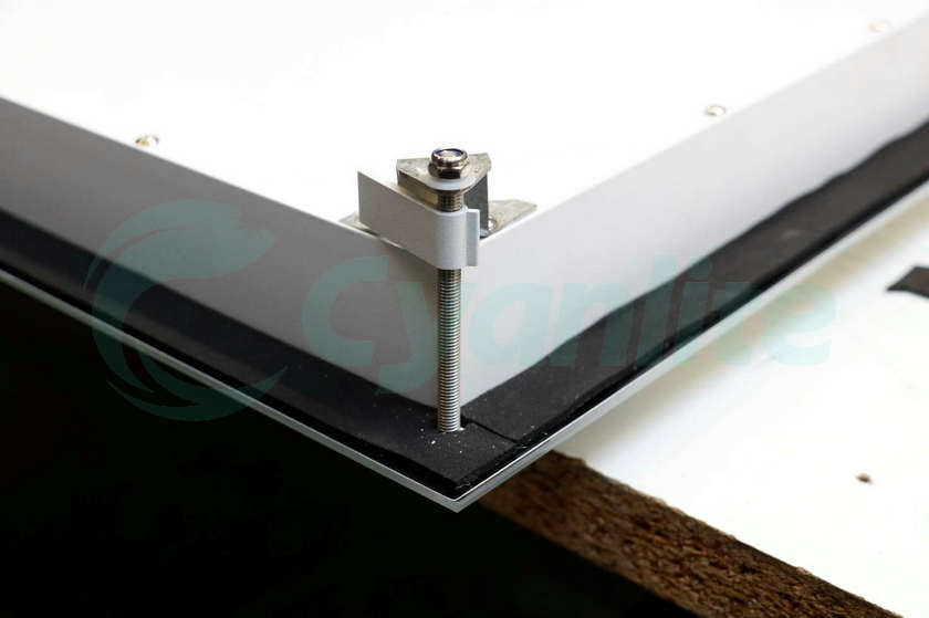 Cyanlite HYGGE LED Hygiene Panel Light IP65 IK10 installation for clean room